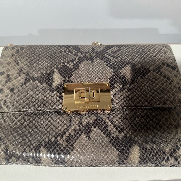 Michael Kors Snakeskin Crossbody Bag - Picture 1 of 5